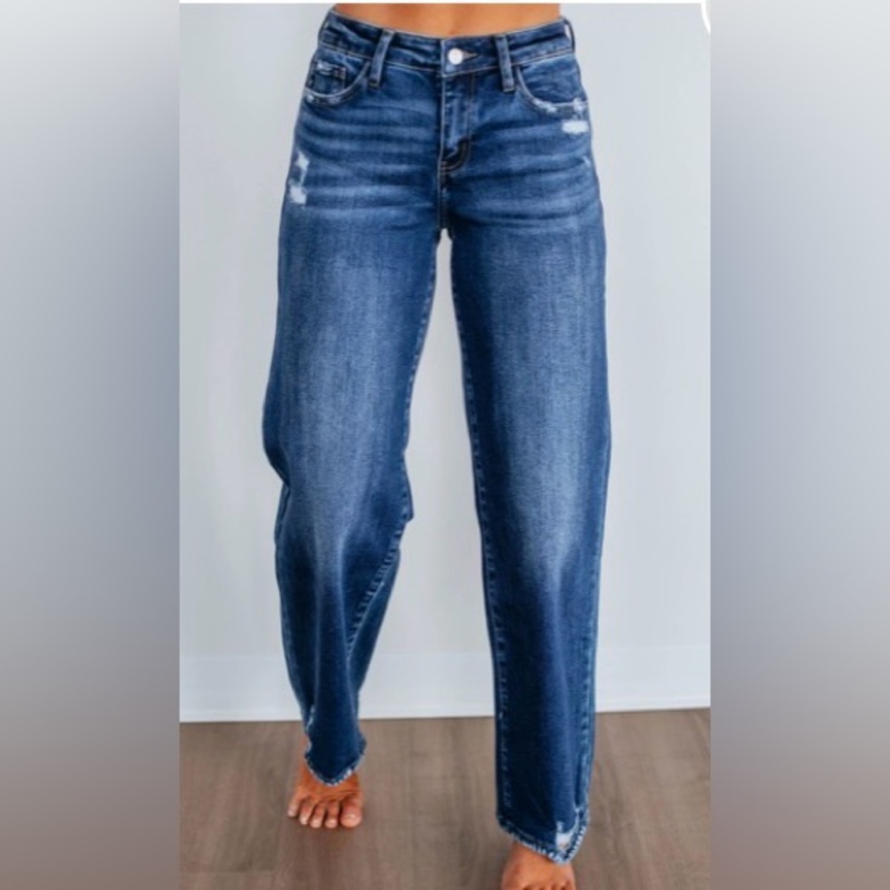 KanCan Decker Blue Denim Jeans 1XL NWT